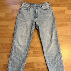 Zara Mom Jeans, Light blue, Size 12